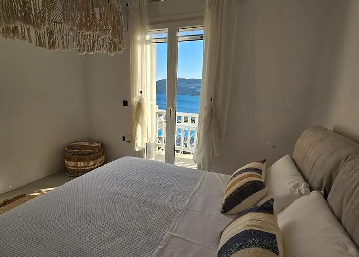 Spika With Seaview And Shared Pool Villa Kaló Livádi